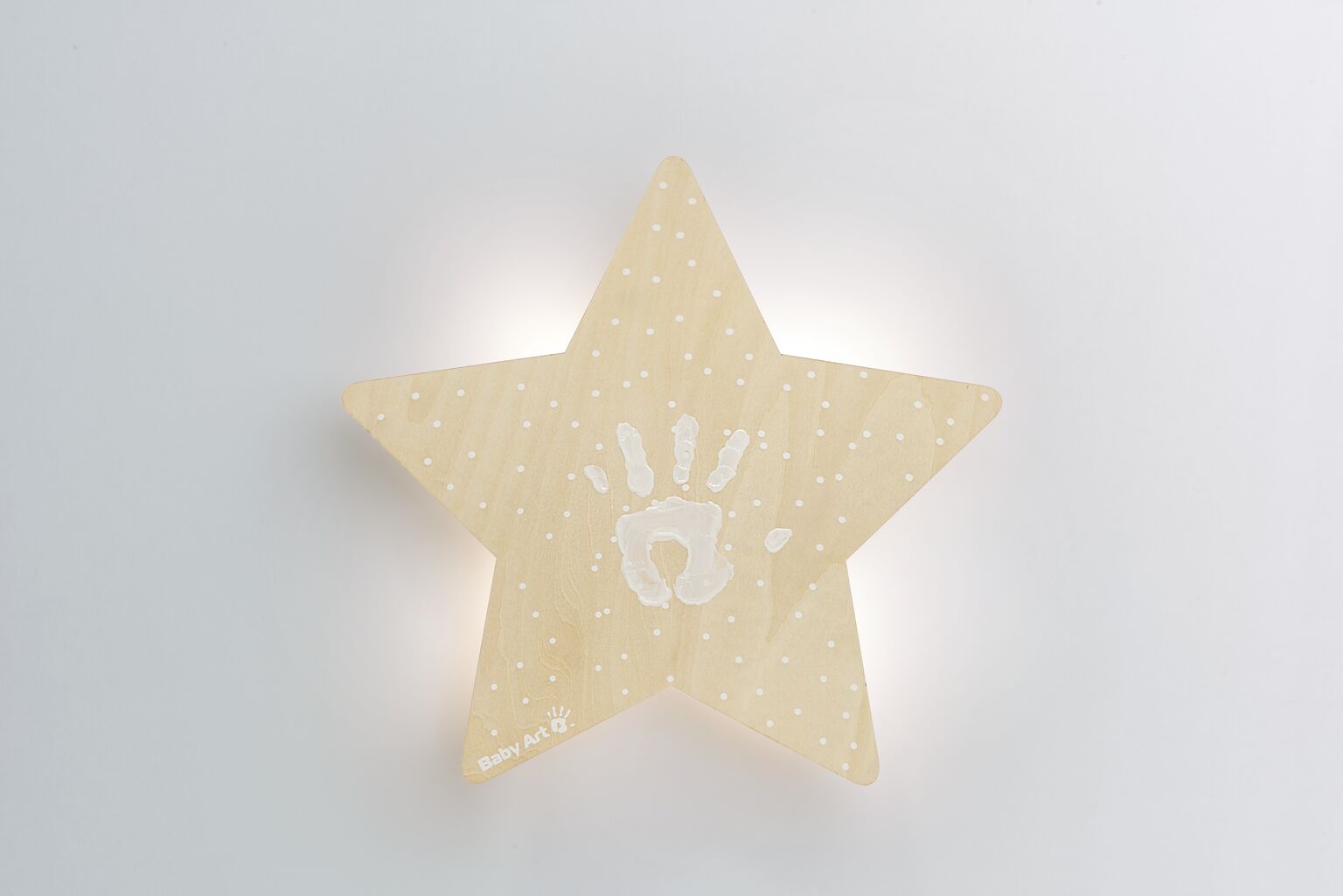 Baby Art puidust seinalamp