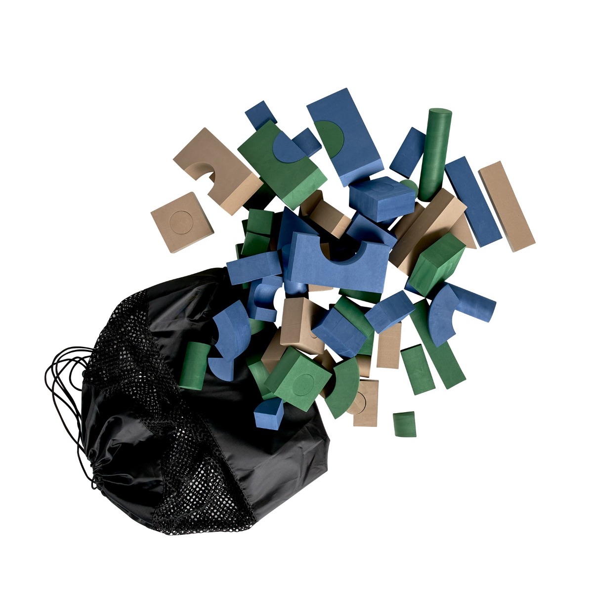 BabyDan pehmed mänguklotsid 75tk