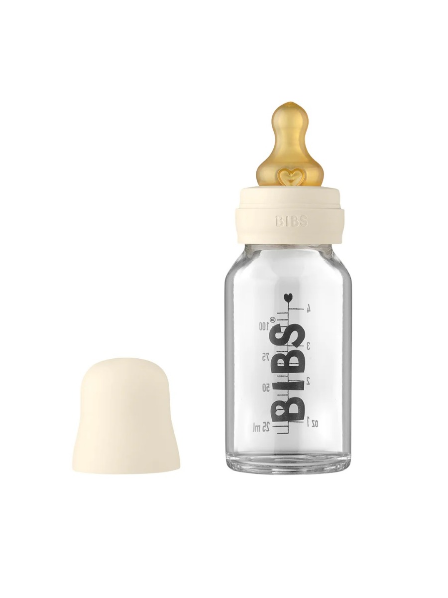 Bibs klaasist lutipudel 120ml