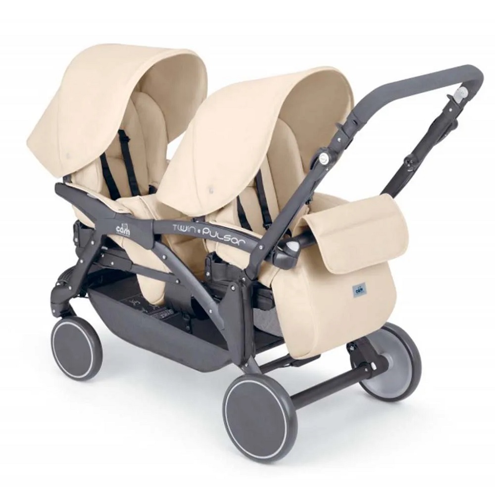 Cam kaksikute jalutuskäru Twin Pulsar