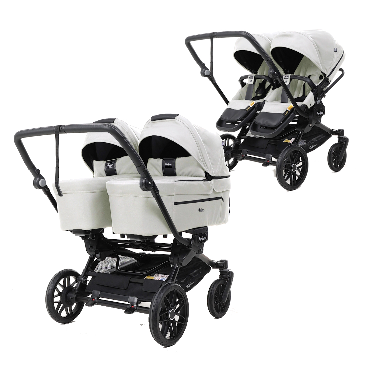 Emmaljunga Double Sento vankrikomplekt