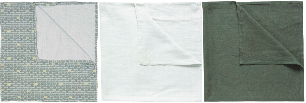 Luma musliinist mähkimislinad 70x70cm