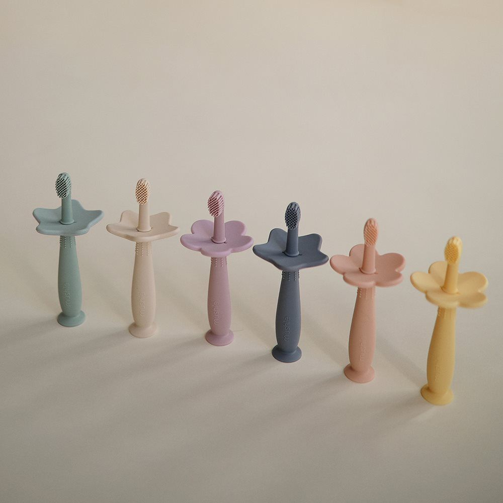 Mushie silikoonist hambahari Flower