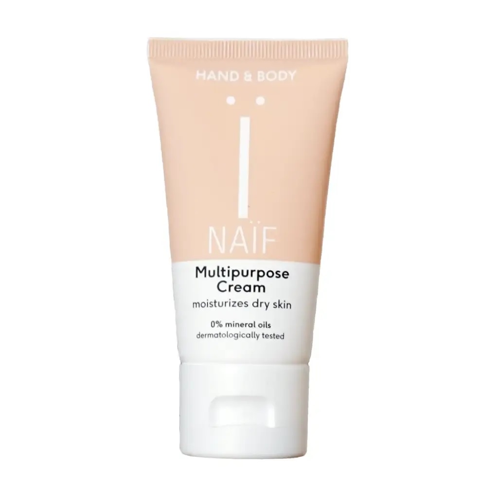 NAIF multifunktsionaalne nahka kaitsev kreem mandliõli ning sheavõiga 50ml