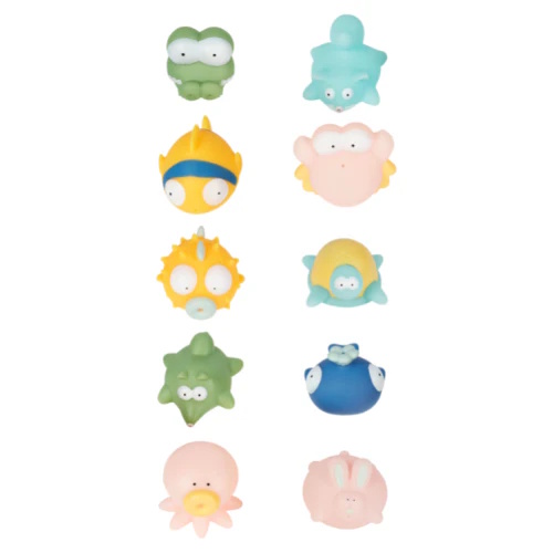 Badabulle vannimänguasjad Rigolo Splash 10tk