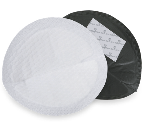 BabyDan rinnapadjad Mustad (24tk)