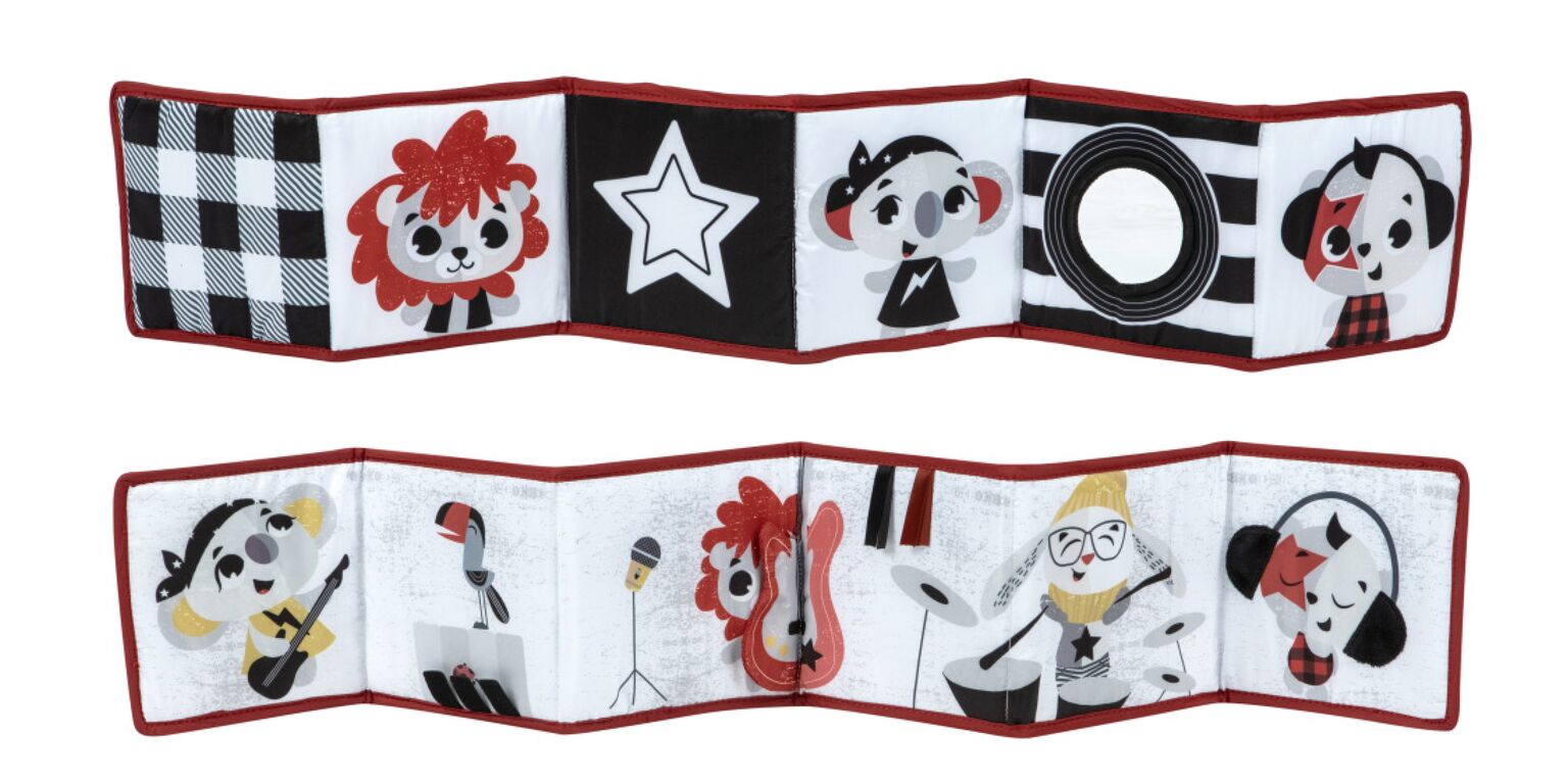 Tiny Love pehme mänguraamat Tiny Rockers