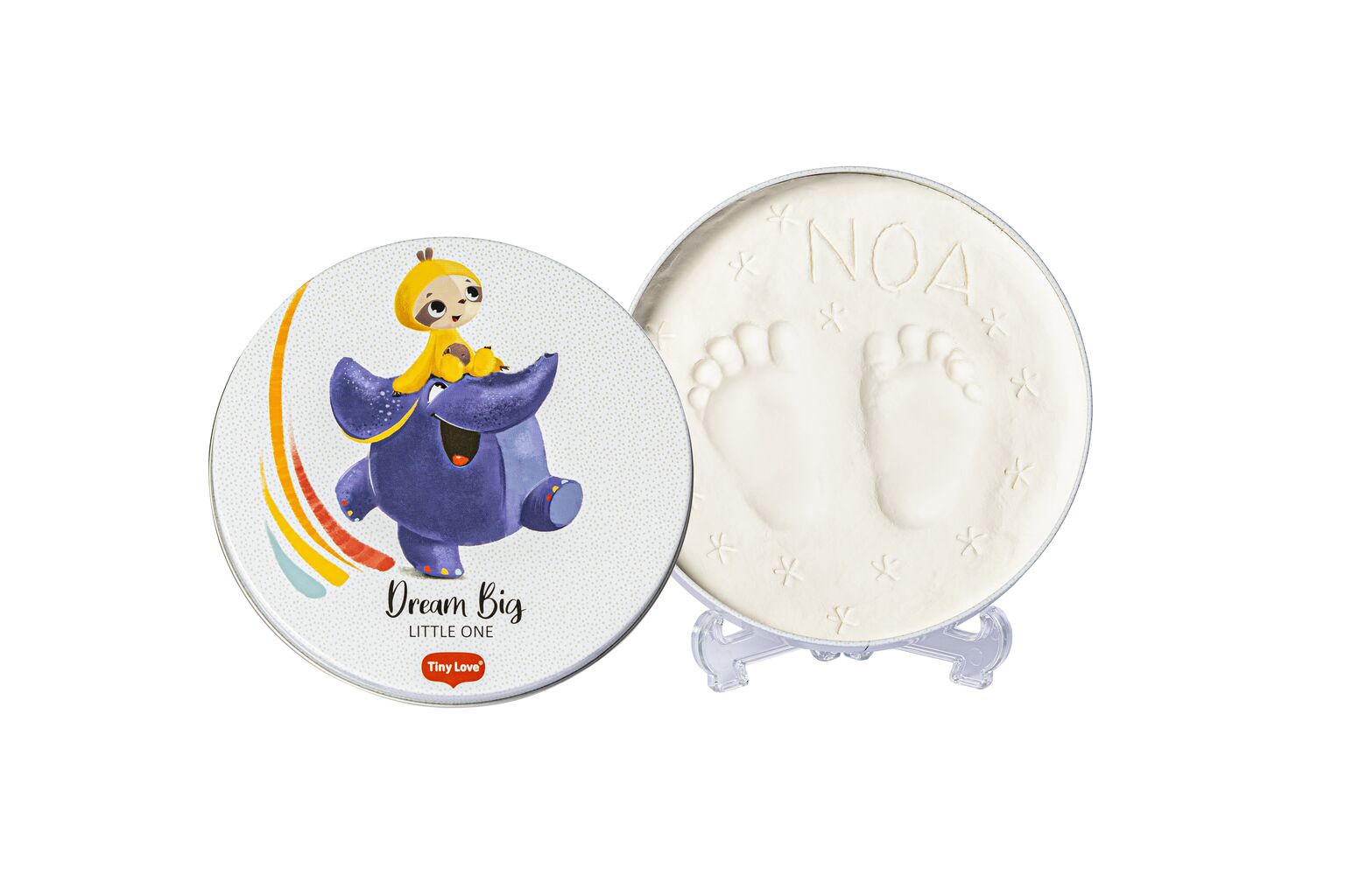 Tiny Love Magic Box Round käe- või jalajälje komplekt