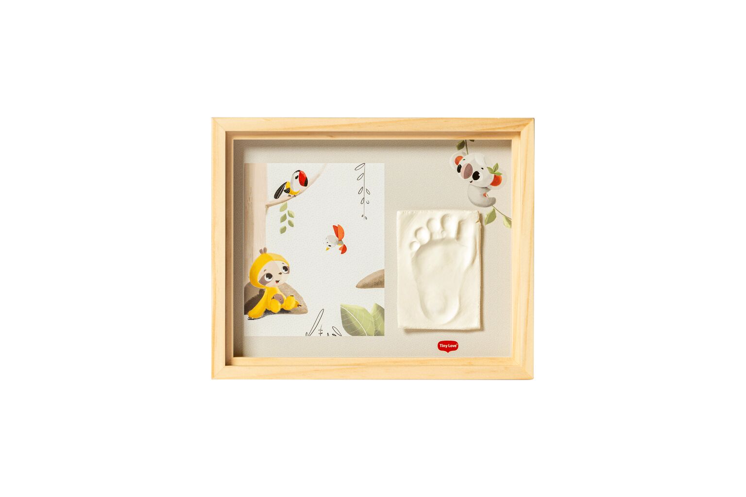 Tiny Love Simple Frame Wooden käe- ja jalajälje komplekt