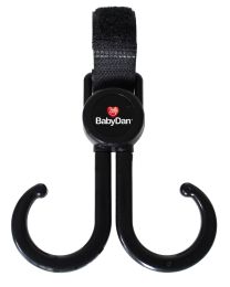 BabyDan Double Hook riputuskonks vankrile